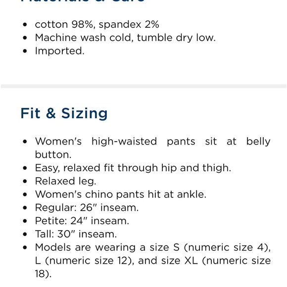 High Waisted OGC Chino Pants - Picture 6 of 6